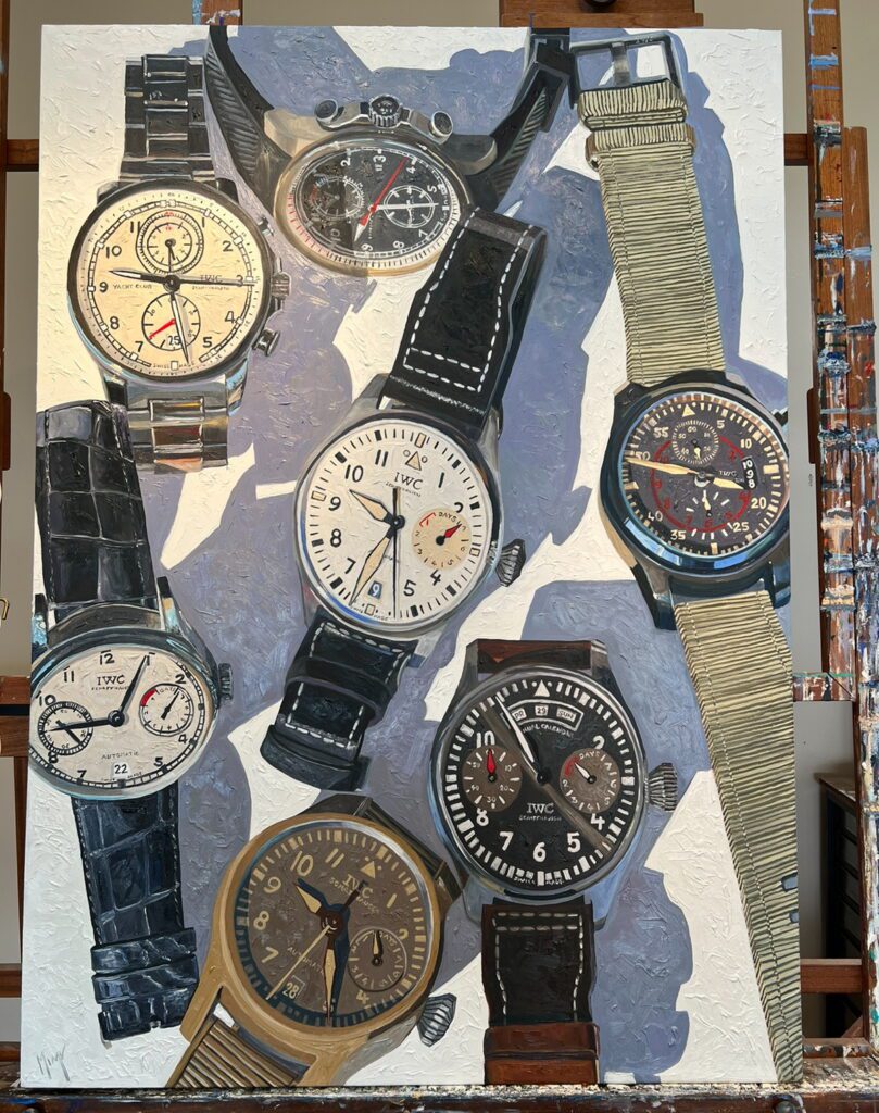 Multiple Custom Watch Paintings